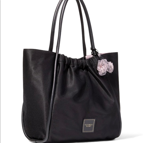 Victoria's Secret Handbags - Victoria Secret Noir Tote Bag